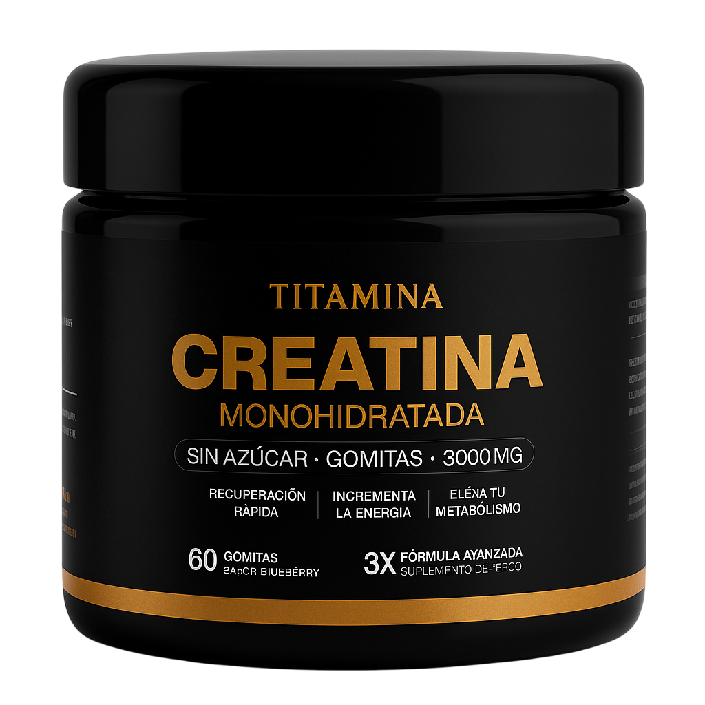 Creatina Monohidratada 3000 MGH - Titamina™️